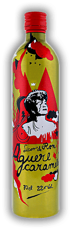 Ron Aguere Caramelo Ron Aguere Caramelo Kanarischer Rum-Likör. 0,7	 Liter - Vol 22%