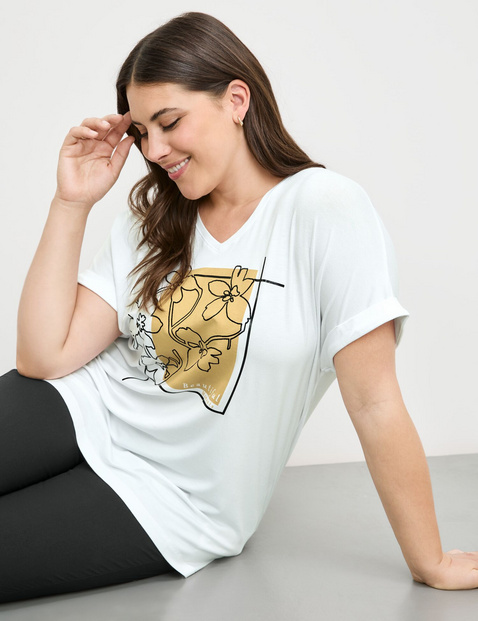 T-Shirt mit Frontprint