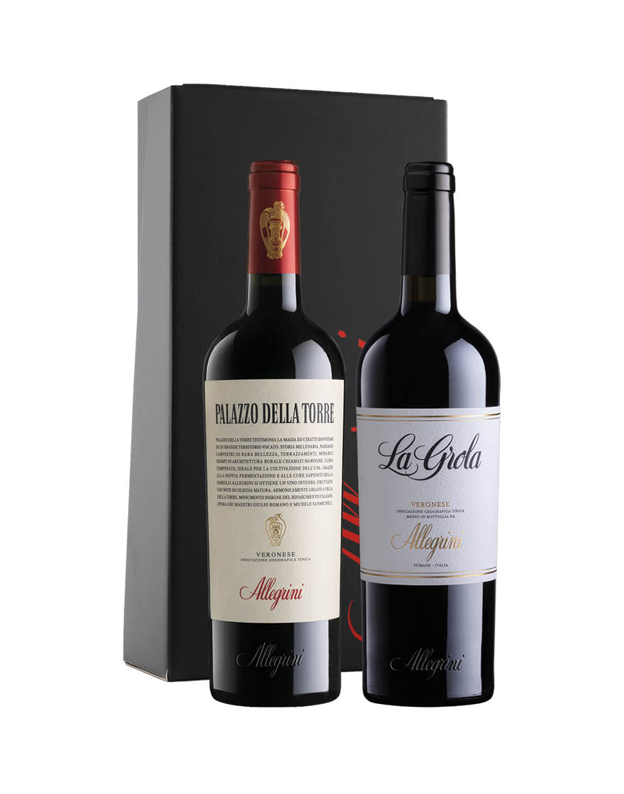 Verona IGT Verona IGT Palazzo della Torre, Verona IGT La Grola Poggio al Tesoro 2 bouteilles de 0,75 ℓ, En Étui
