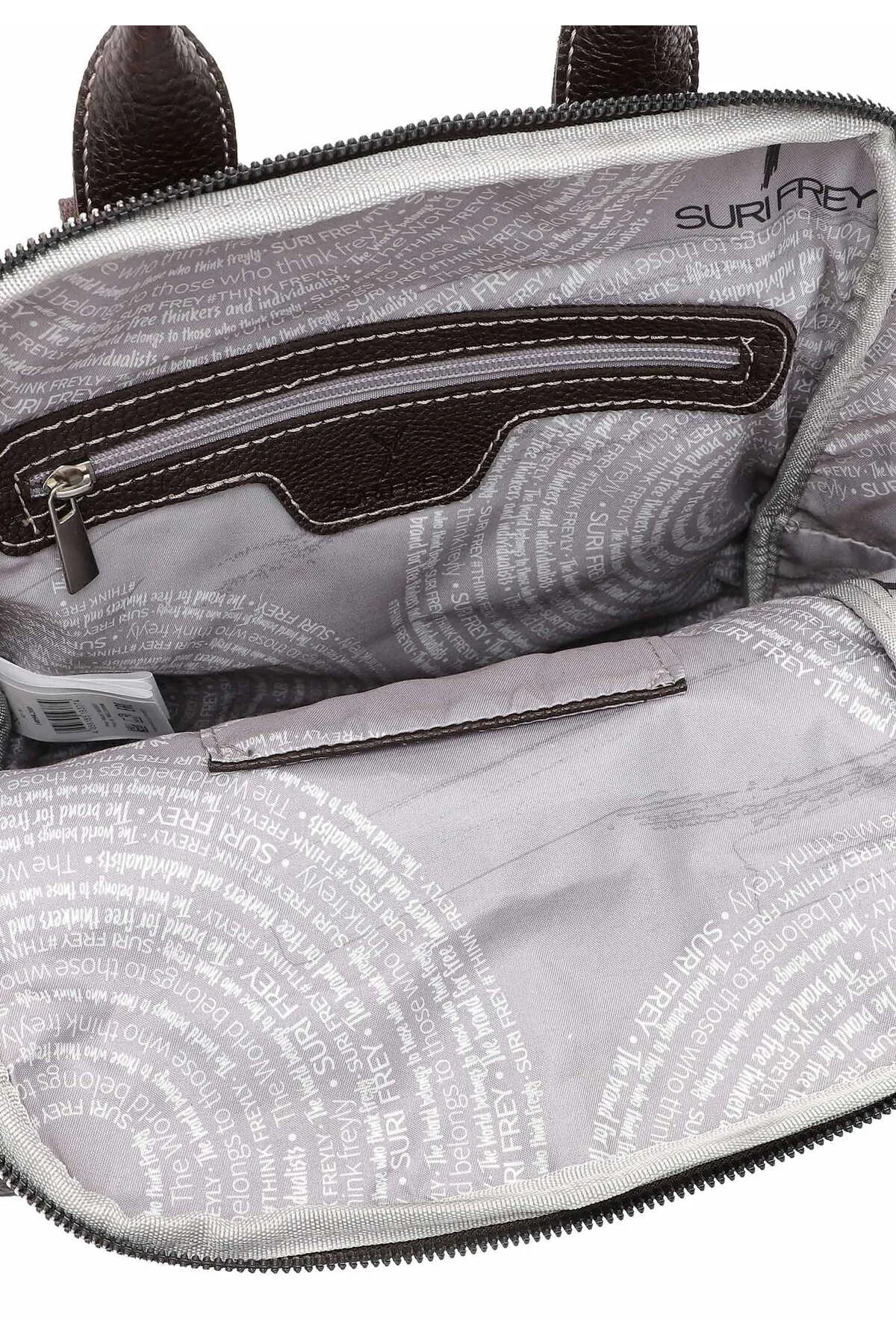 SURI FREY  Rucksack - Braun - Unifarben