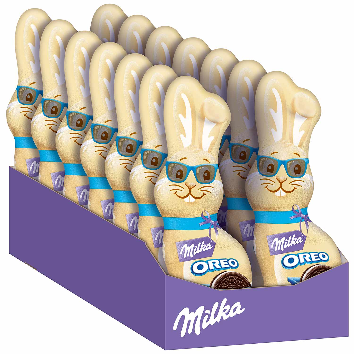 Milka Schmunzelhase Oreo White Choco 100g