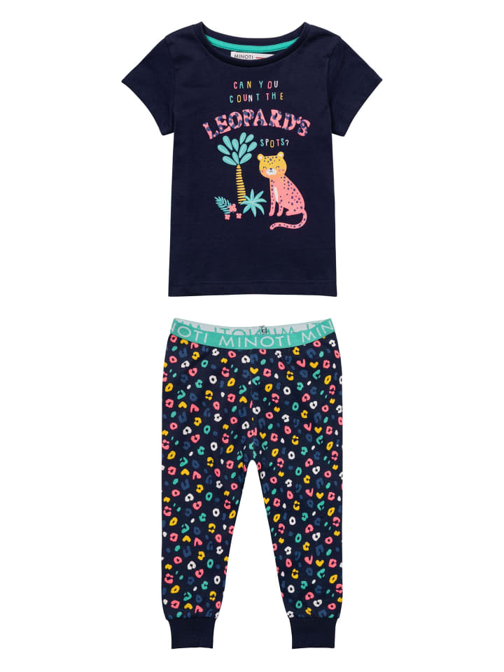 Minoti 2tlg. Outfit: Pyjama TG PYJ 27 in blau günstig kaufen