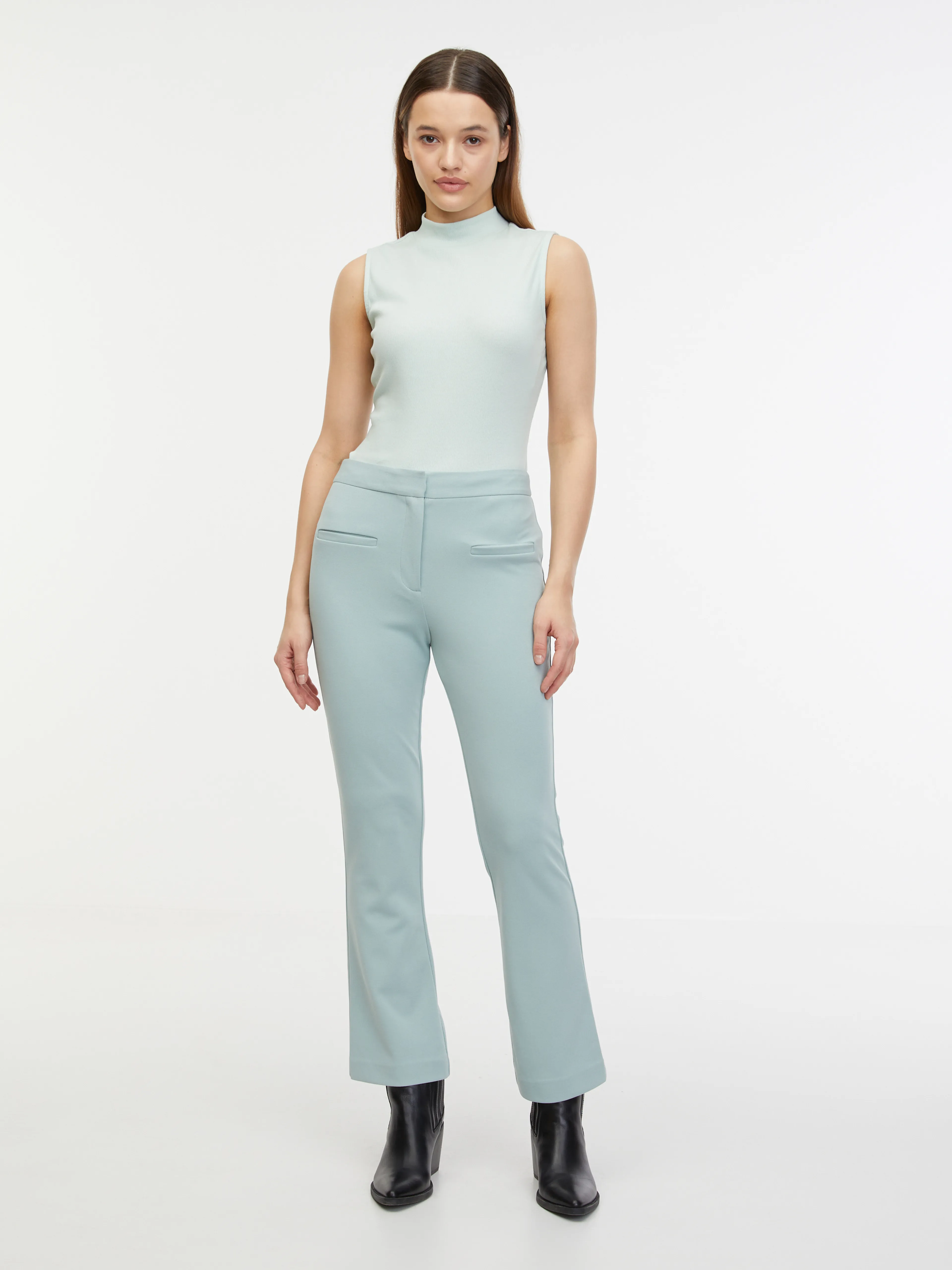 Mintfarbenes Damen-Basic-Tank-Top ORSAY