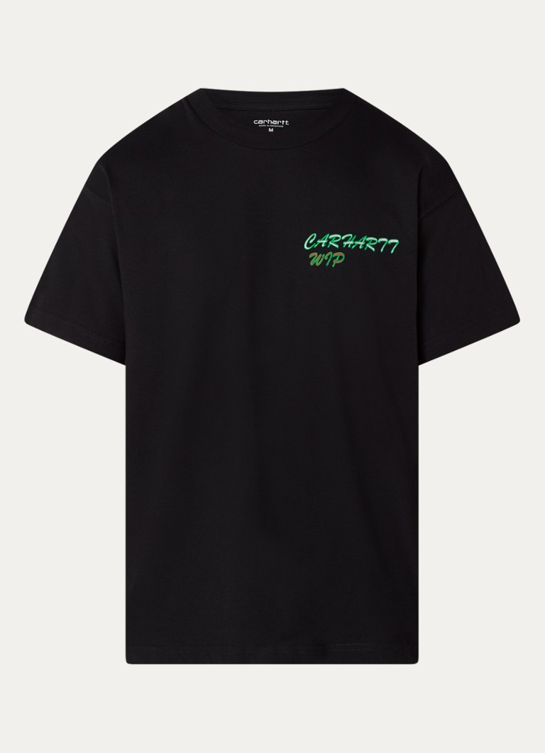 Carhartt WIP Gelato póló biopamutból, logóval és hátulnyomattal