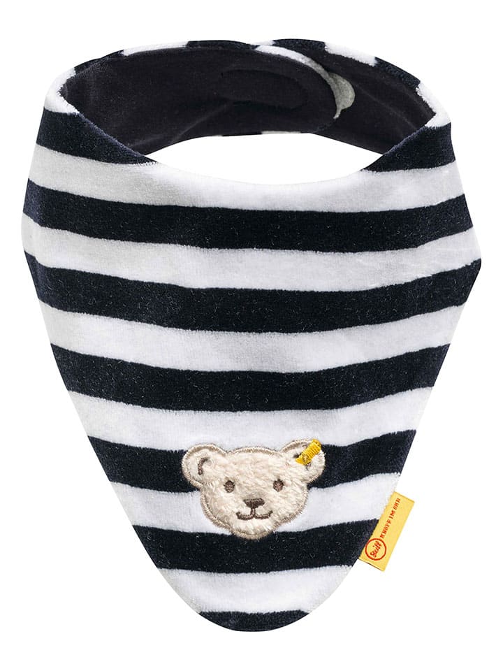Steiff 3tlg. Outfit in Dunkelblau/ Weiß günstig kaufen