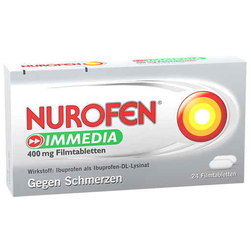 NUROFEN Immedia 400 mg Filmtabletten  24 St  Filmtabletten