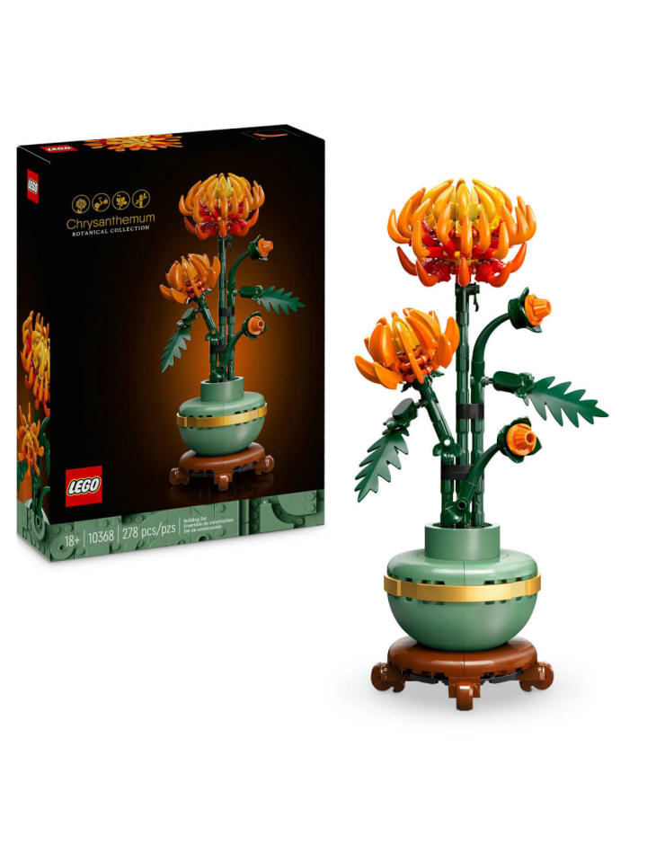 LEGO Bausteine Set Icons Botanical Chrysantheme, ab 18 Jahre günstig kaufen onesize