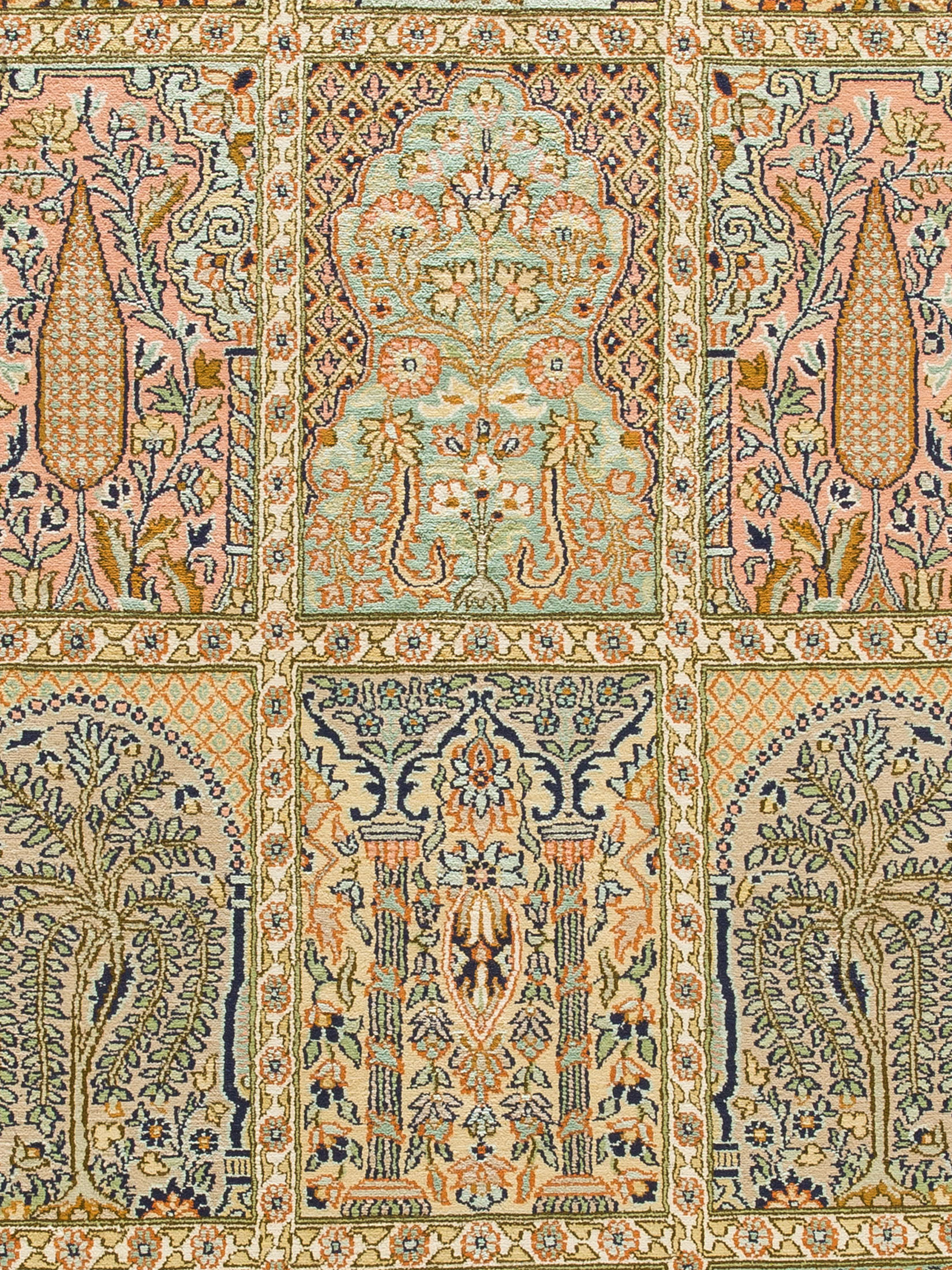 Kaschmir Seide 18/18 ca. 201 x 307 cm, Unikat / Einzelstück