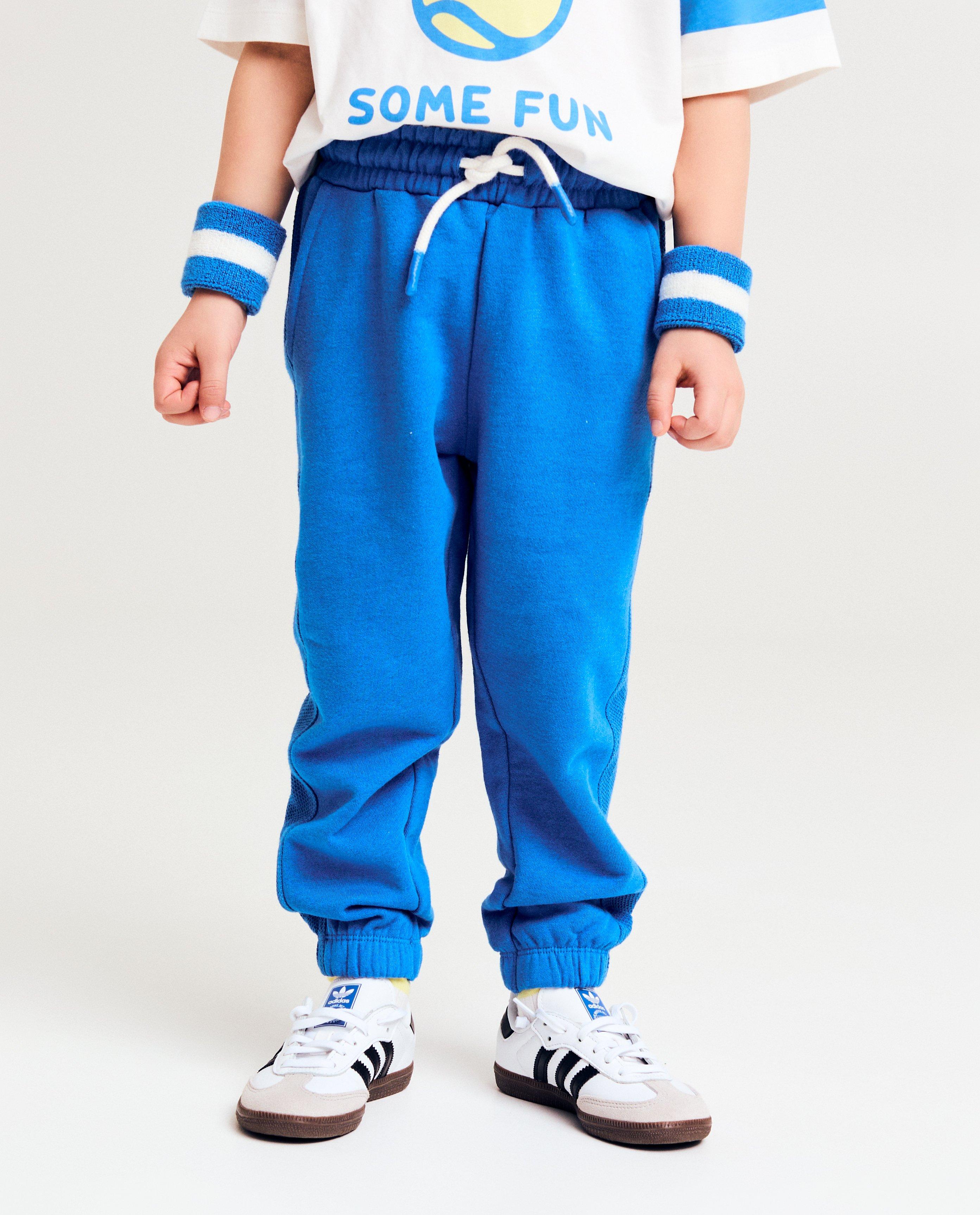 Pantaloni de jogging Kidz Nation Blue, albastru strălucitor
