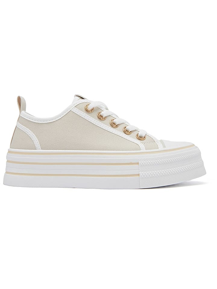 Sixth Sens Sneakers in Beige/ Weiß günstig kaufen