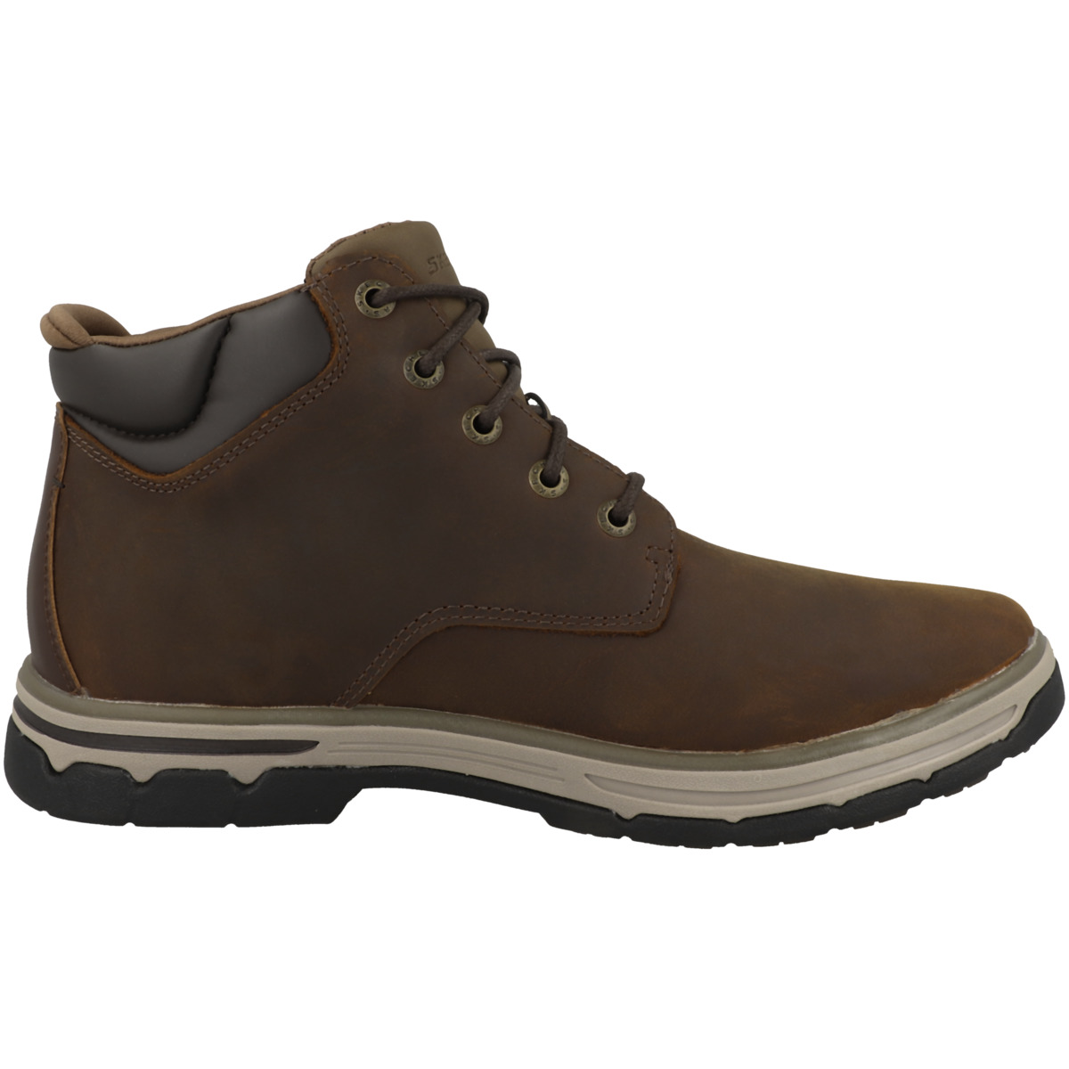 Skechers Relaxed Fit Schnürboots braun
