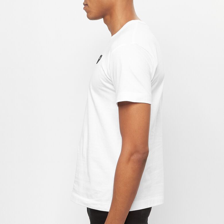 Comme des Garcons Play Black Heart T-Shirt white