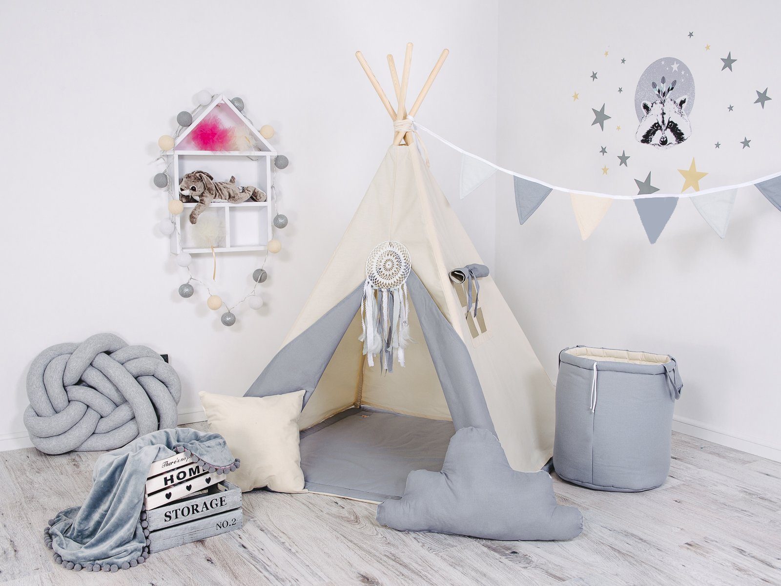 Rainbow Kids Tipi-Zelt Kinderzelt 