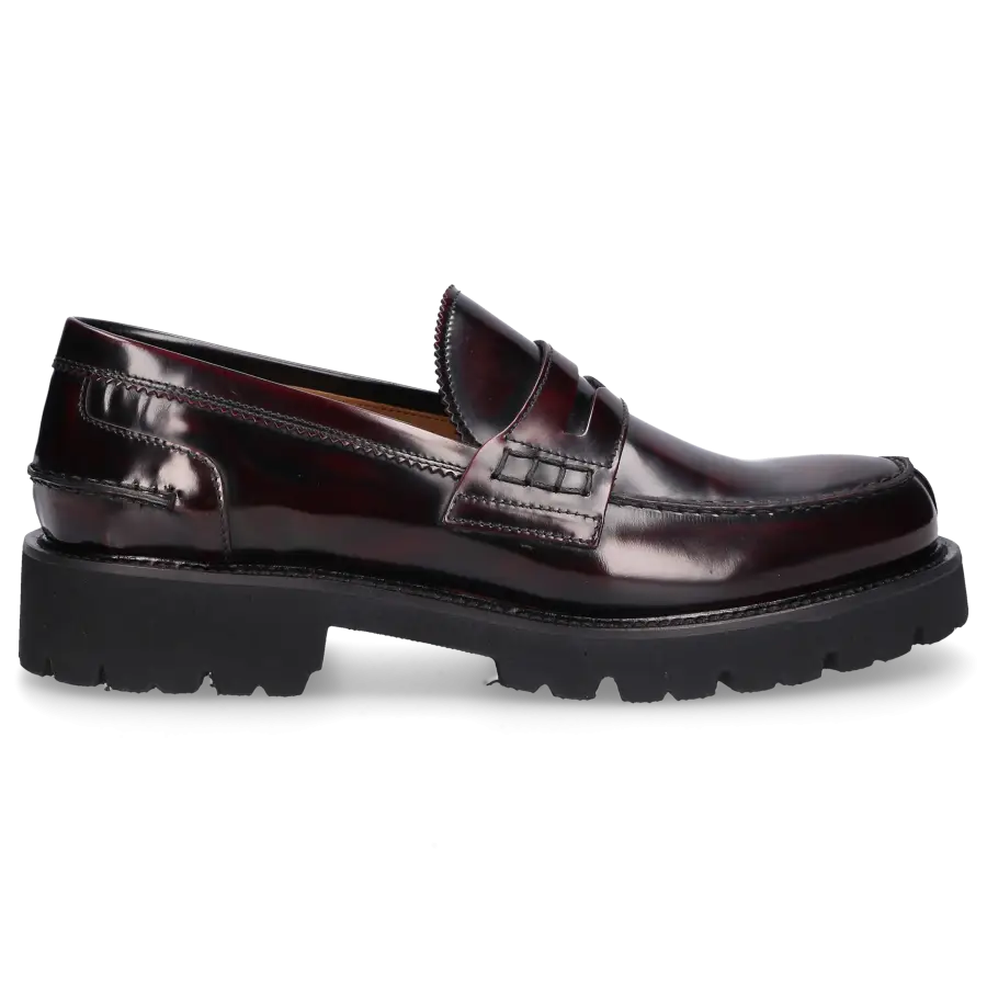 EN AVANT - Loafer 469-03 Kalbsleder - rot