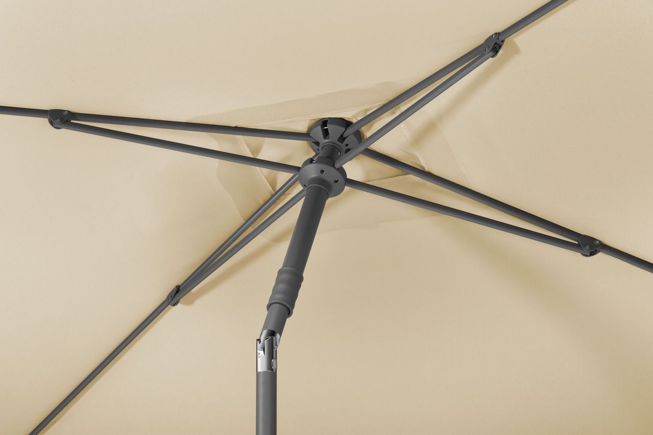 Schneider Schirme Schneider Sonnenschirm SEVILLA, ca. 240 x 140 cm, natur