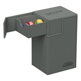 Ultimate Guard Flip`n`Tray 80+ XenoSkin Monocolor Grau