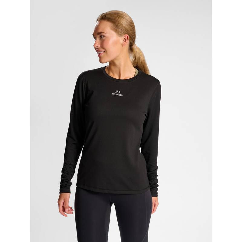 Newline nwlBEAT POLY LS TEE WOMAN T-Shirt Damen