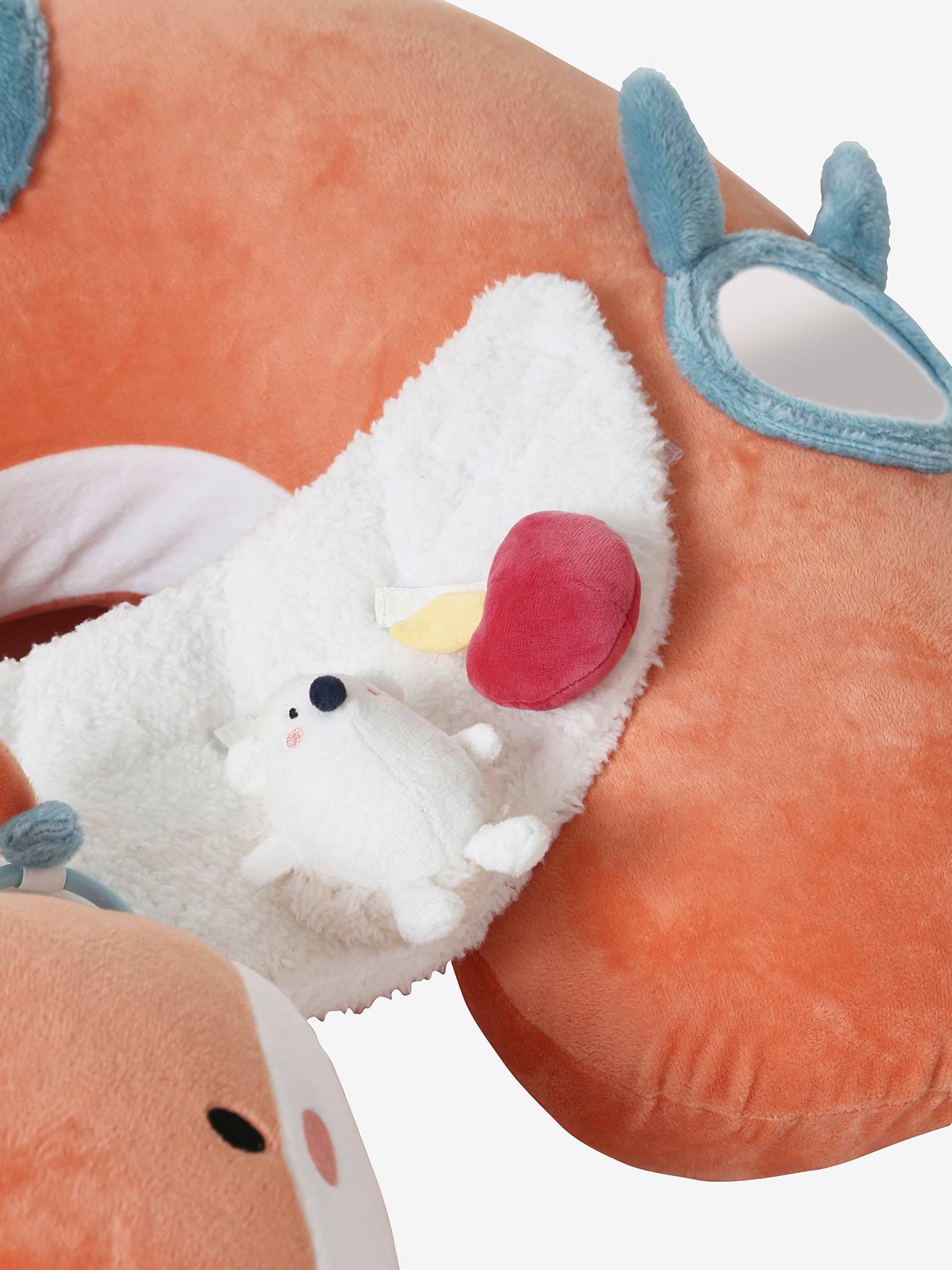 Coussin bébé des découvertes amis de la forêt