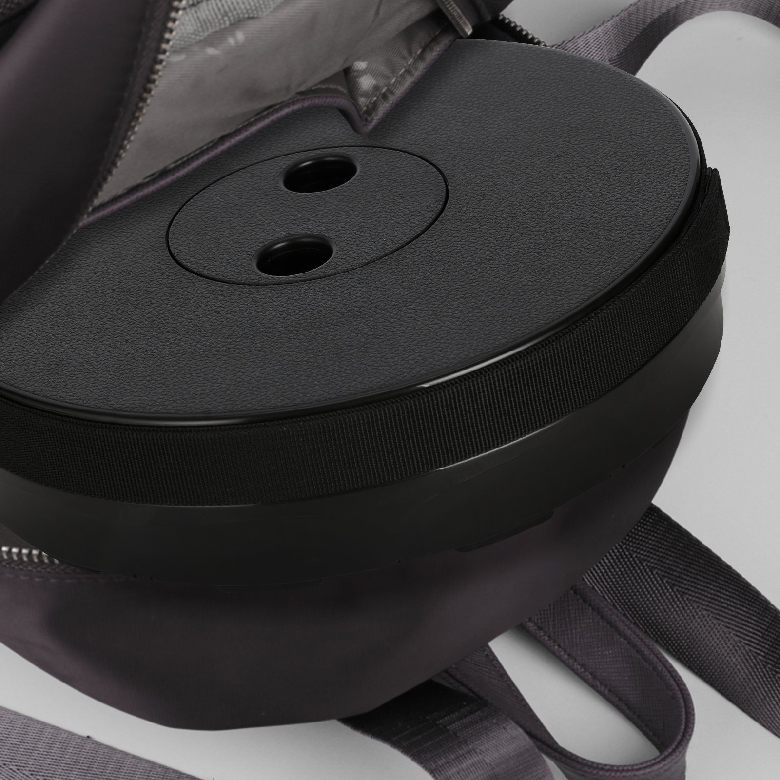 Gimisgu Klappstuhl Tragbarer Klappstuhl Klapphocker Hocker Sitz Teleskop Faltbar Schwarz