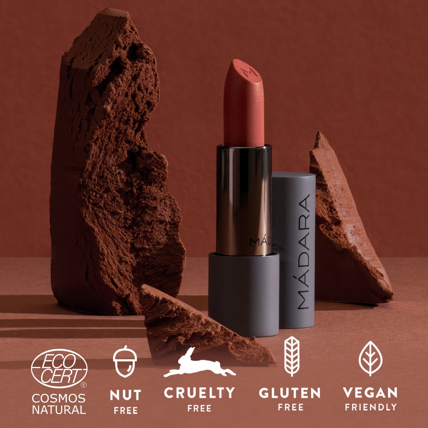Rossetto cremoso opaco MÁDARA