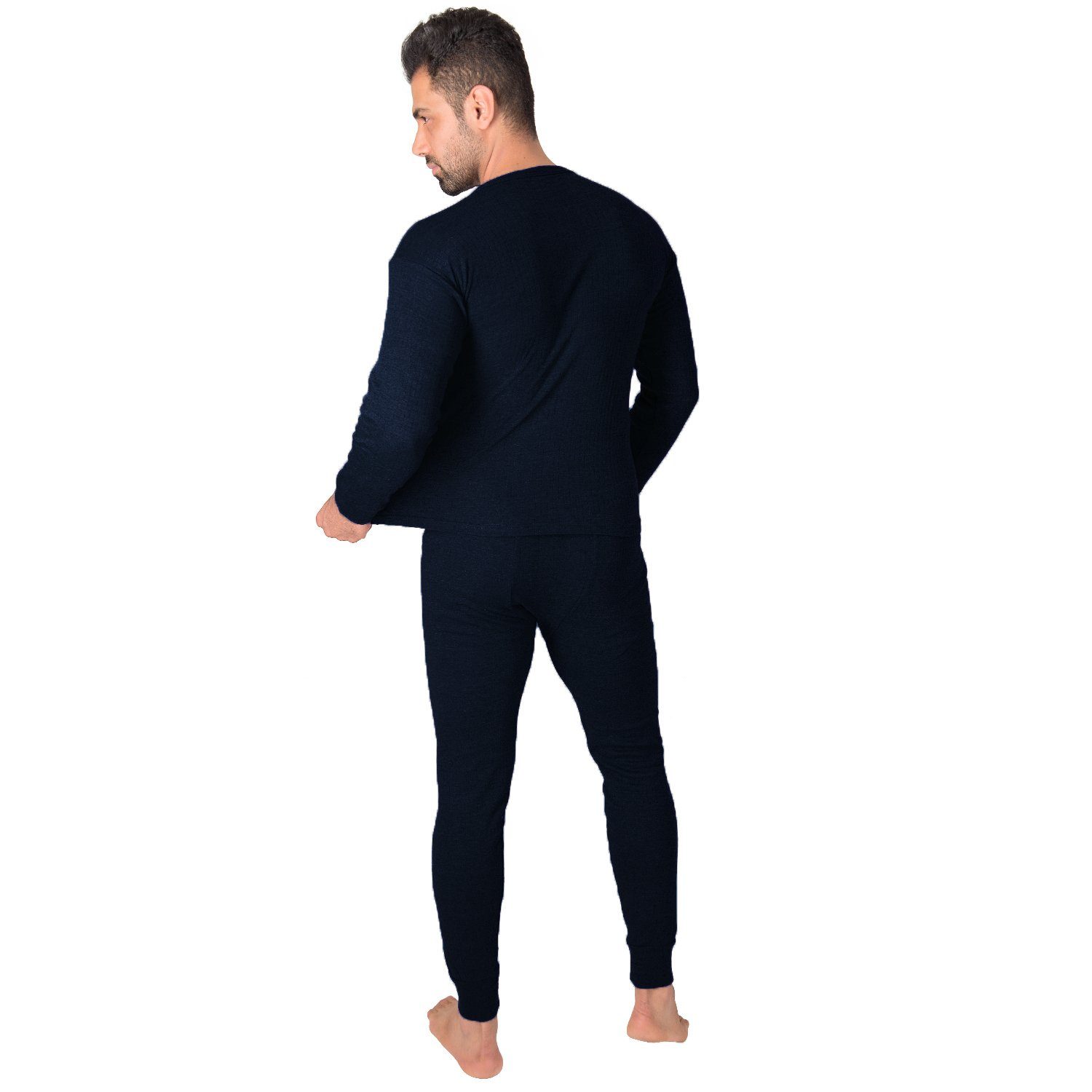 Black Snake Thermounterhemd cushy (Set, 2-St) Thermounterwäsche Set 2x Unterhemd + Unterhose