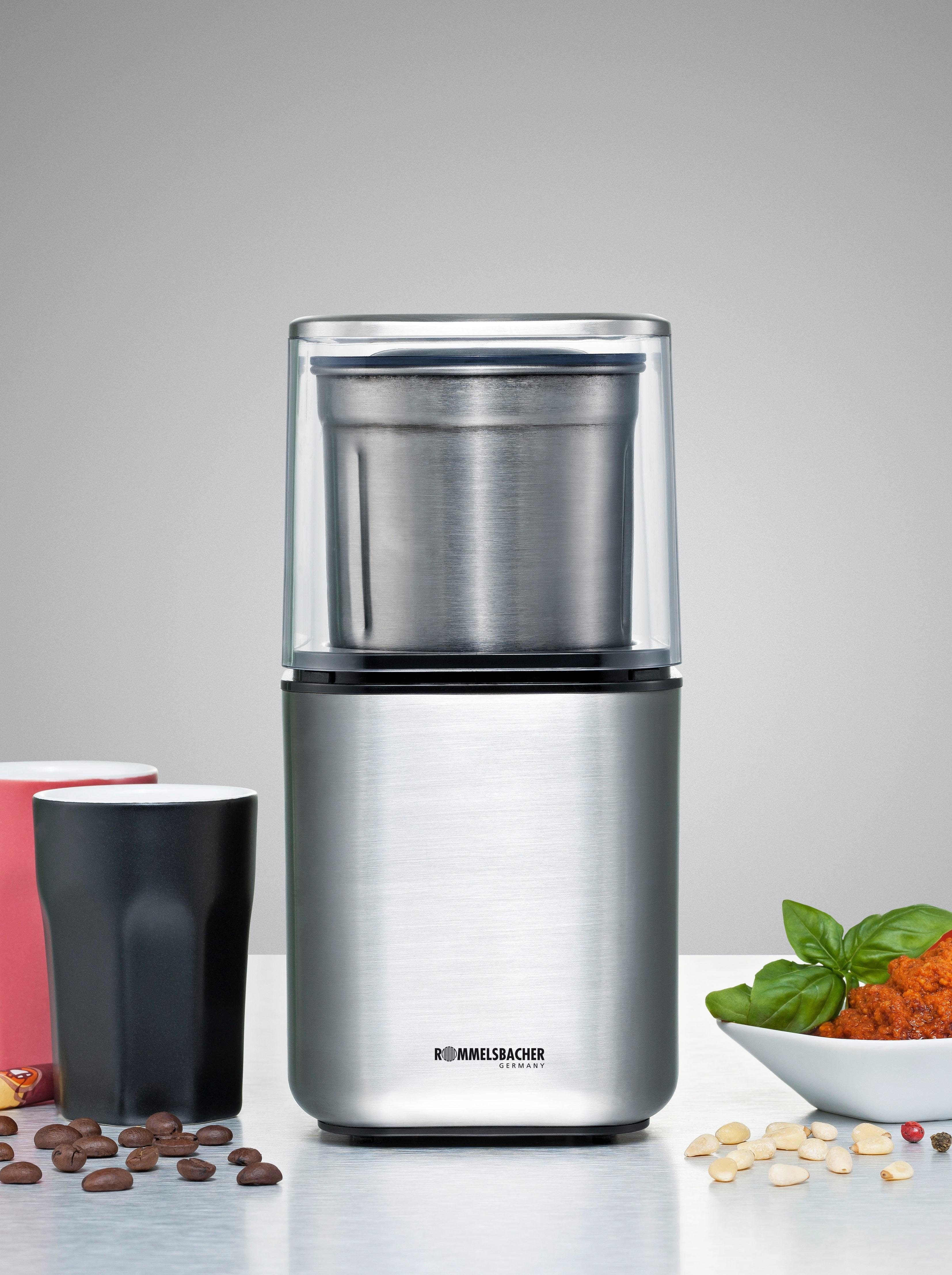 Rommelsbacher Kaffeemühle EGK 200, 200 W, 70 g Bohnenbehälter