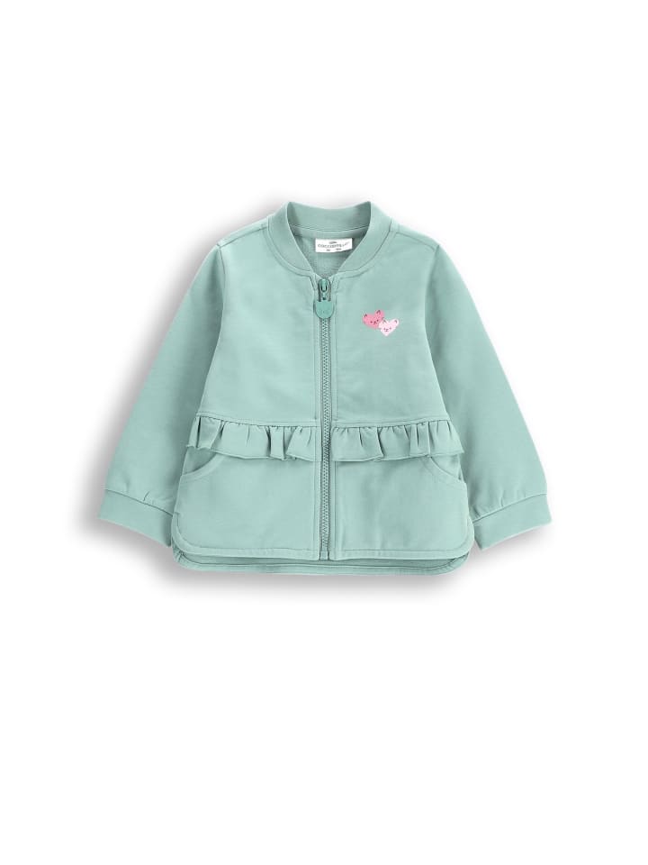 Coccodrillo Reißverschlussjacke in grün günstig kaufen
