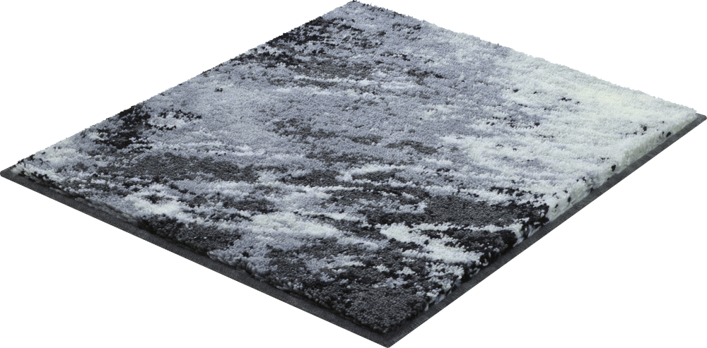 Badteppich Magma grau