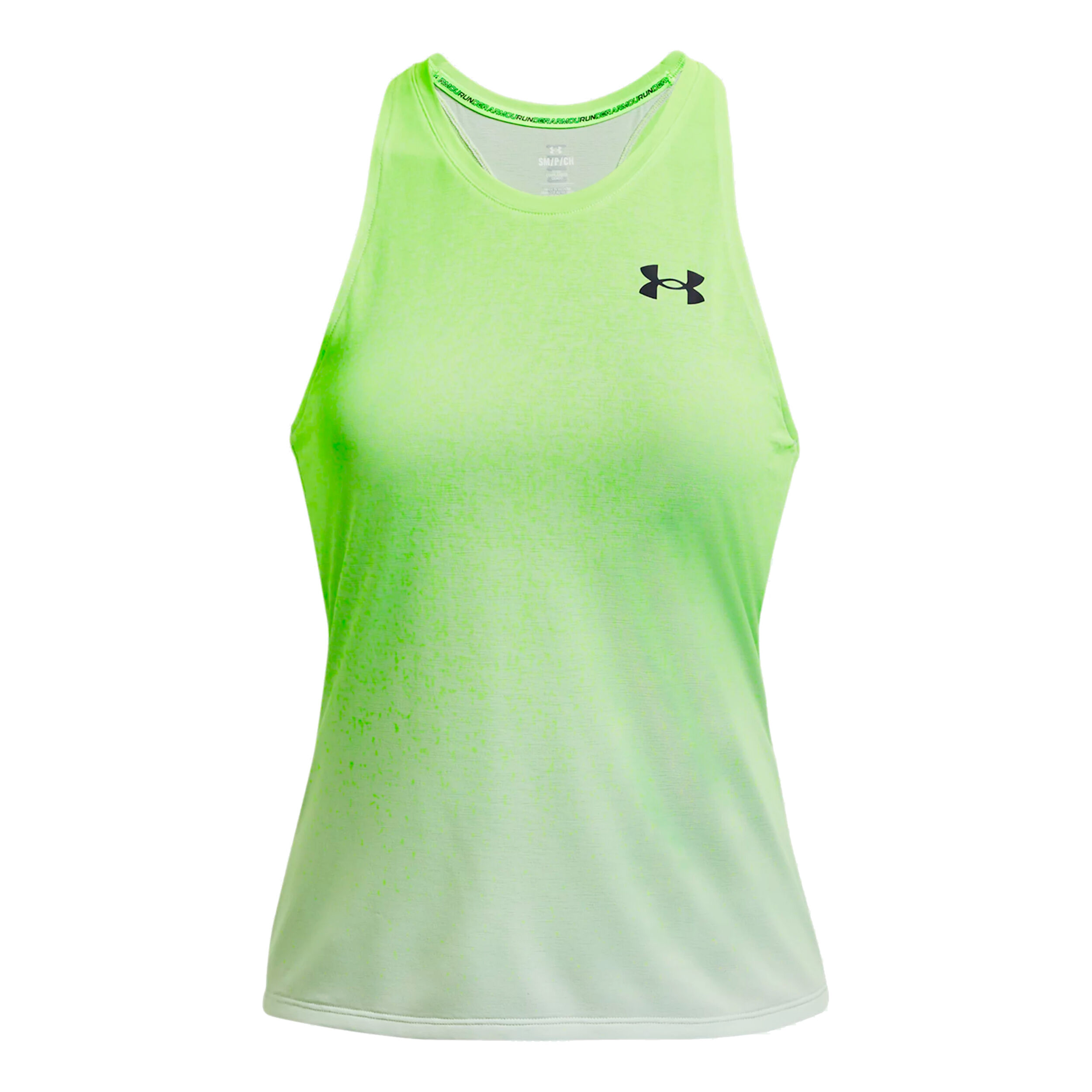 Rush Cicada Tank-Top Damen - Neongrün, Weiß