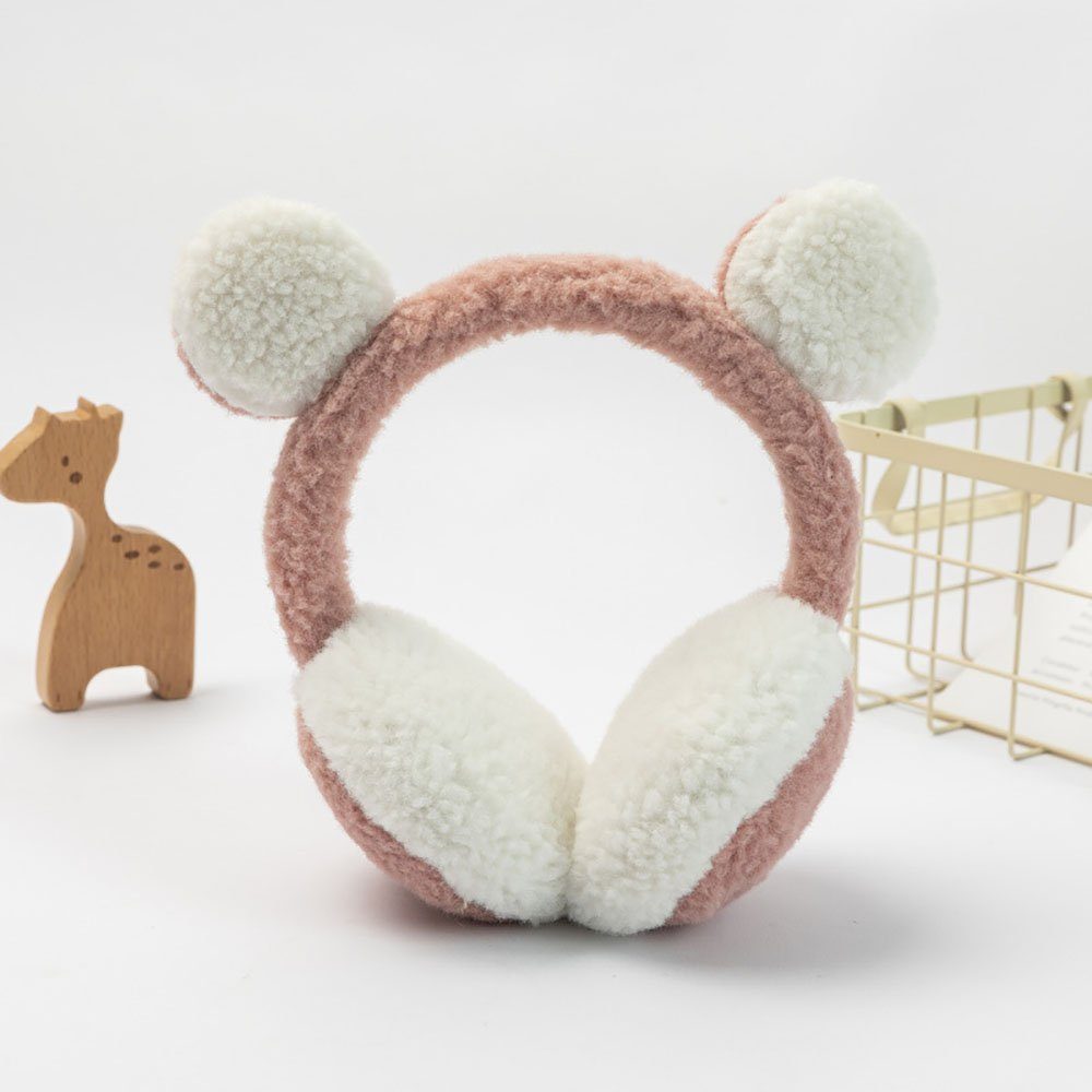 Buling Ohrenwärmer Ohrenwärmer Herbst und Winter Damen Plüsch Wind- und frostsicher Plush Ohrenschützer Earwarmer für den Outdoor-Sport