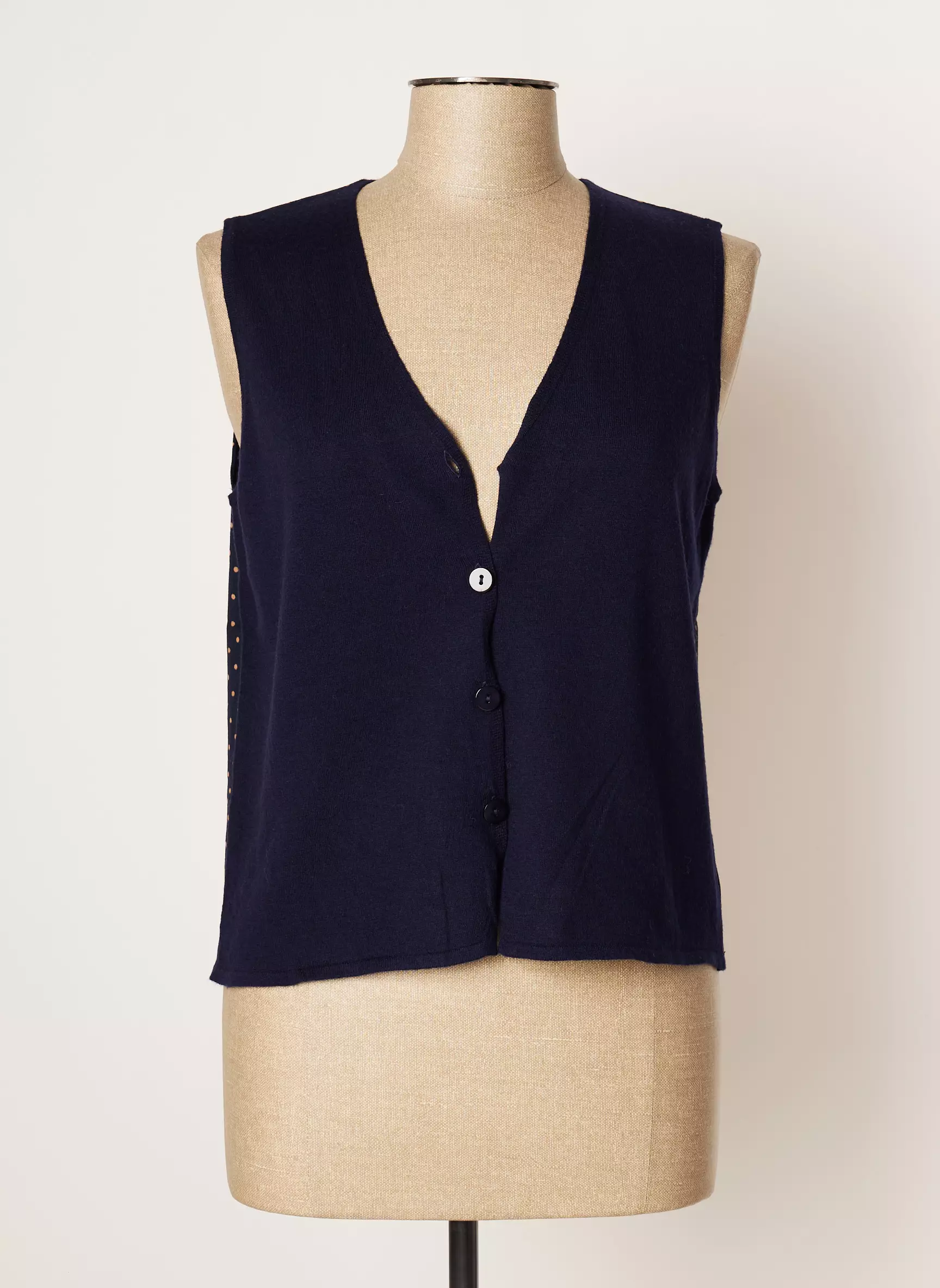 Nice Things Gilet Femme couleur bleu