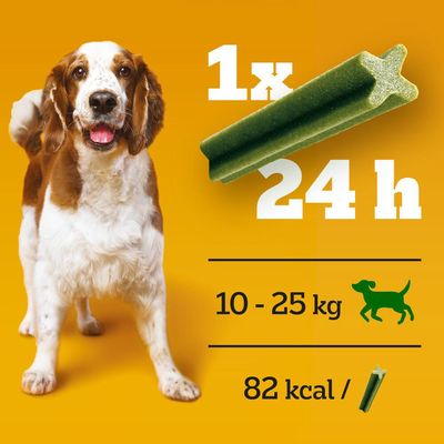 Pedigree Dentastix Fresh tägliche Frische für mittelgroße Hunde (10-25 kg)
