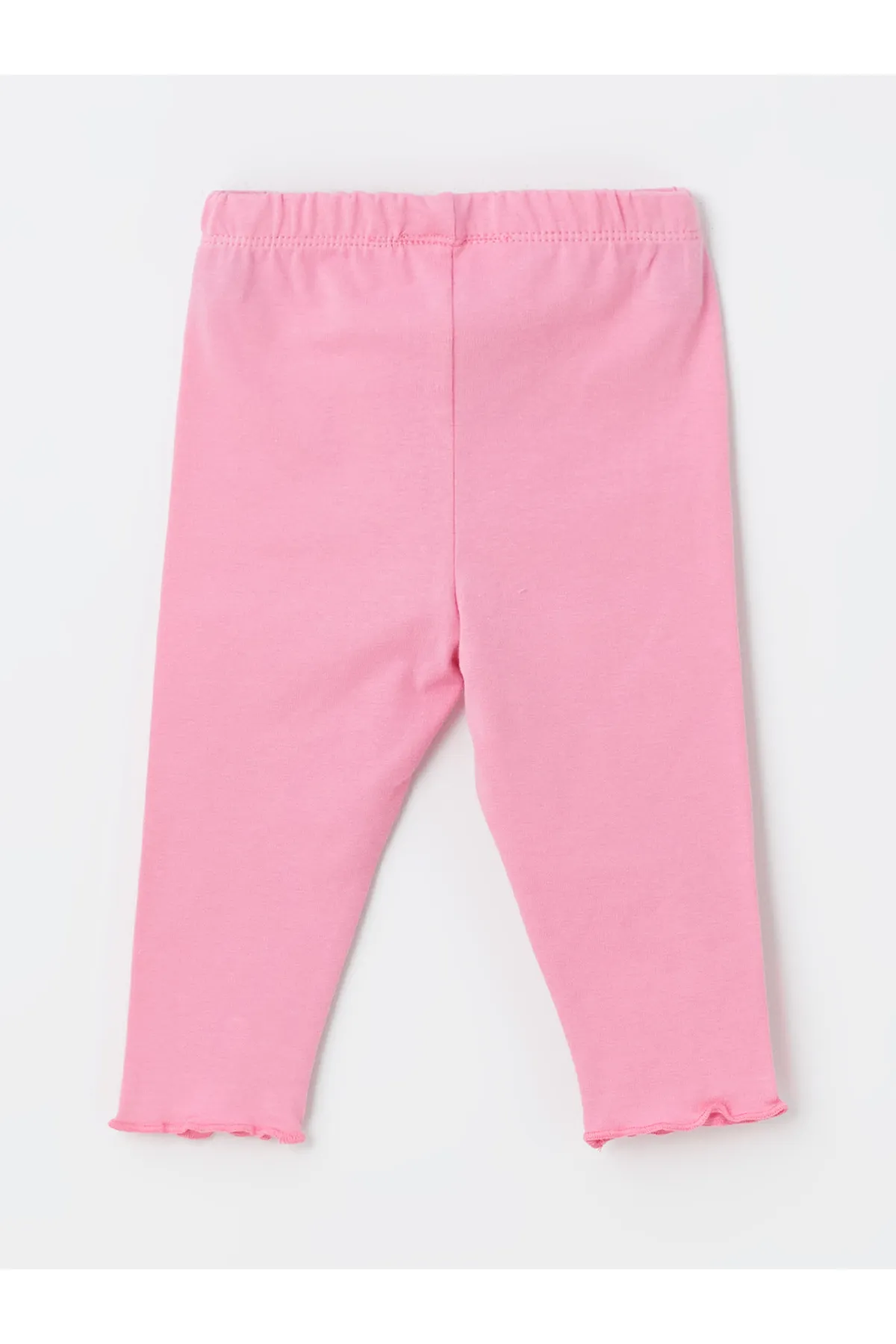 LC Waikiki  2-teiliges Set aus kurzärmeliger 101 Dalmatiner-Bluse und Leggings für Babymädchen mit Rundhalsausschnitt