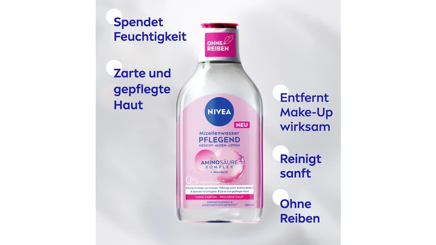 NIVEA Mizellenwasser Pflegend 400 ml