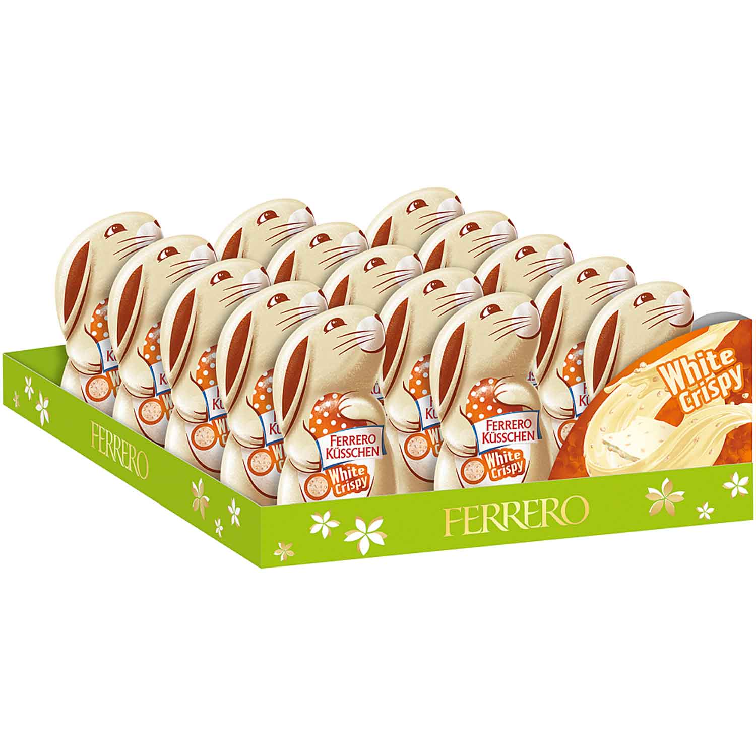 Ferrero Küsschen Osterhase White Crispy 72g