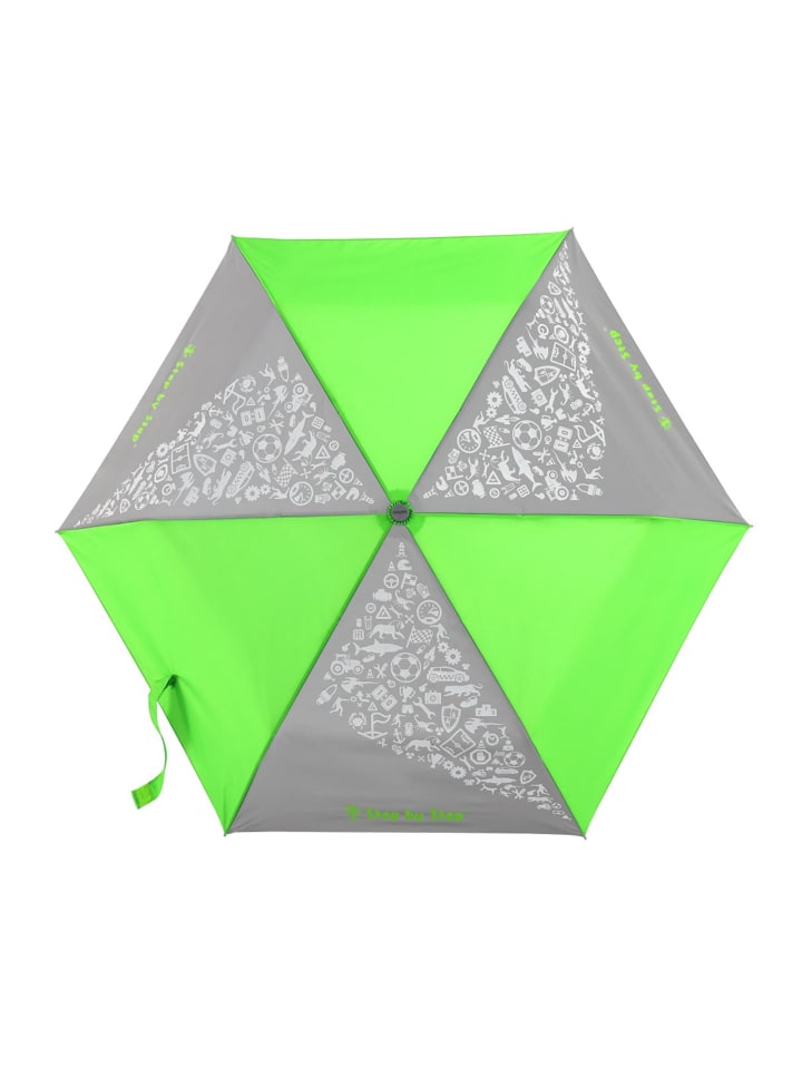 Step by Step Regenschirm mit Farbeffekt in Neon Green günstig kaufen Ø 100 cm