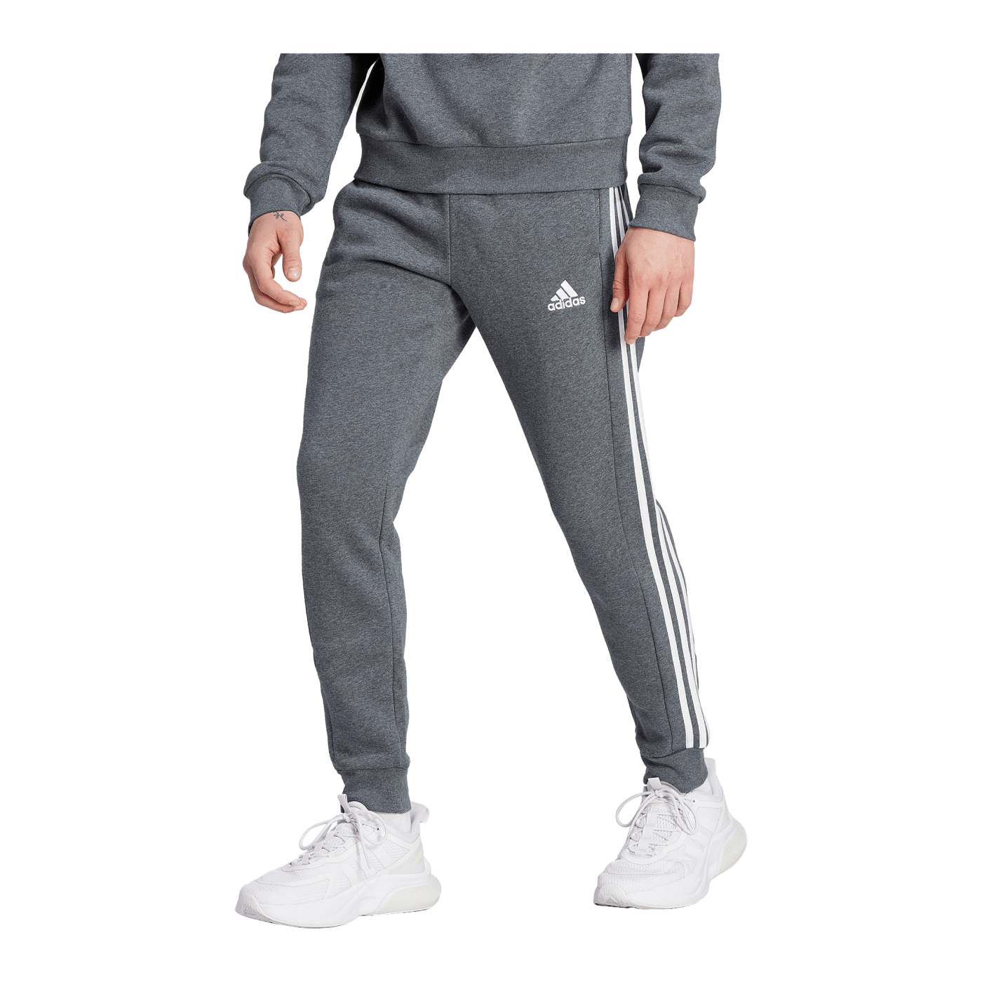 adidas 3S Fleece Jogginghose Grau