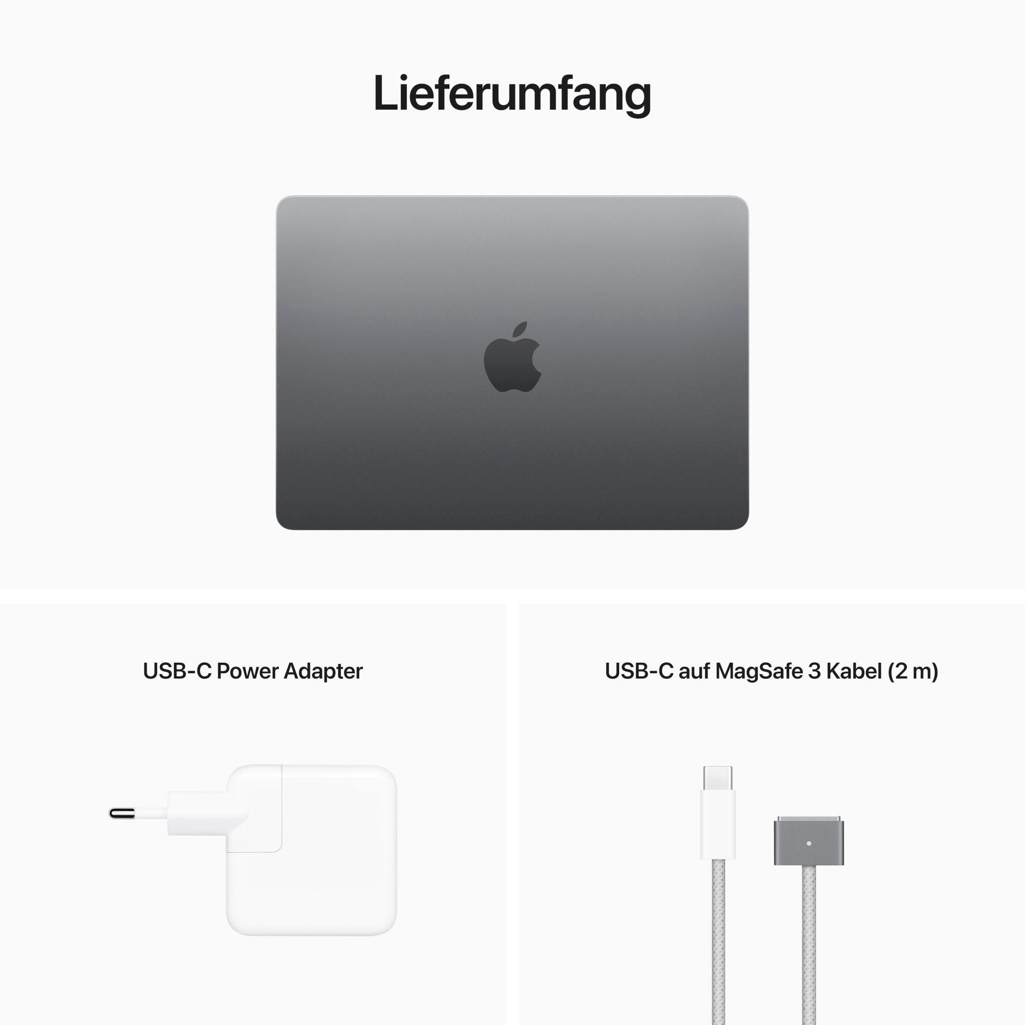 Apple CTO MBA13 Z15S M2 8/8 16/256G DE Notebook (34,46 cm/13,6 Zoll, Apple M2, 8-Core GPU, 256 GB SSD)