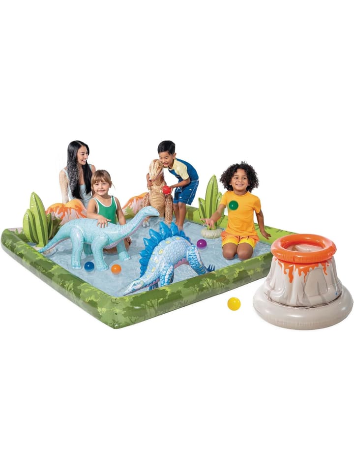 Intex Playcenter - Jurassic Adventure (201x201x36cm) Planschbecken in mehrfarbig günstig kaufen onesize