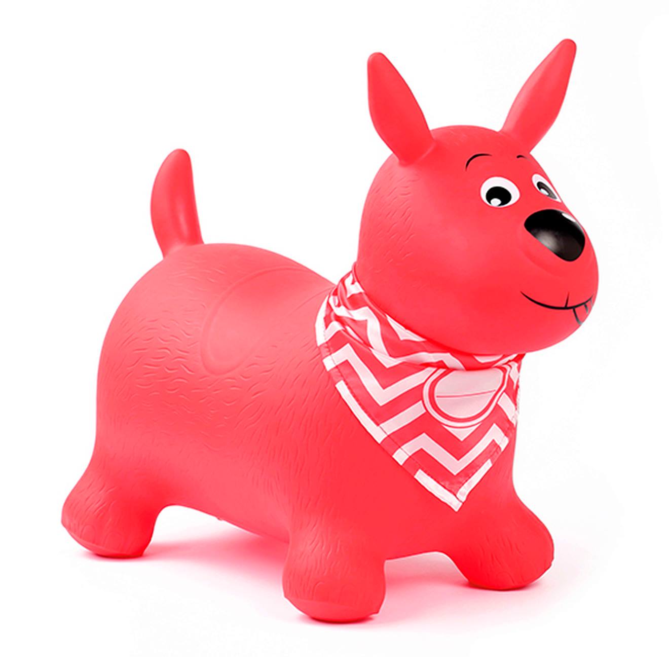 Ludi Baby Hüpftier HUND LUDI - hellrosa