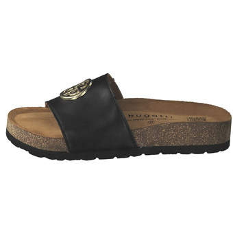 Bugatti Bolli Pantolette in schwarz