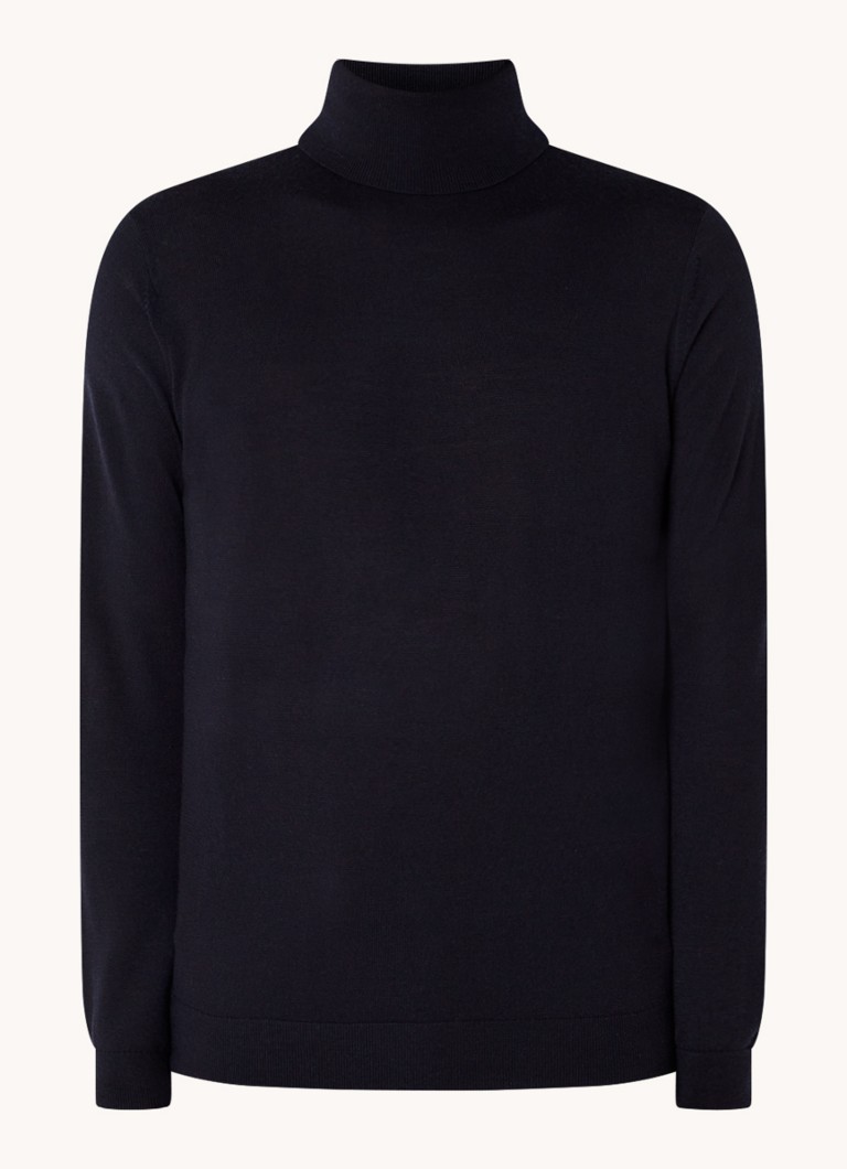 Reiss Caine fine-knit wool turtleneck