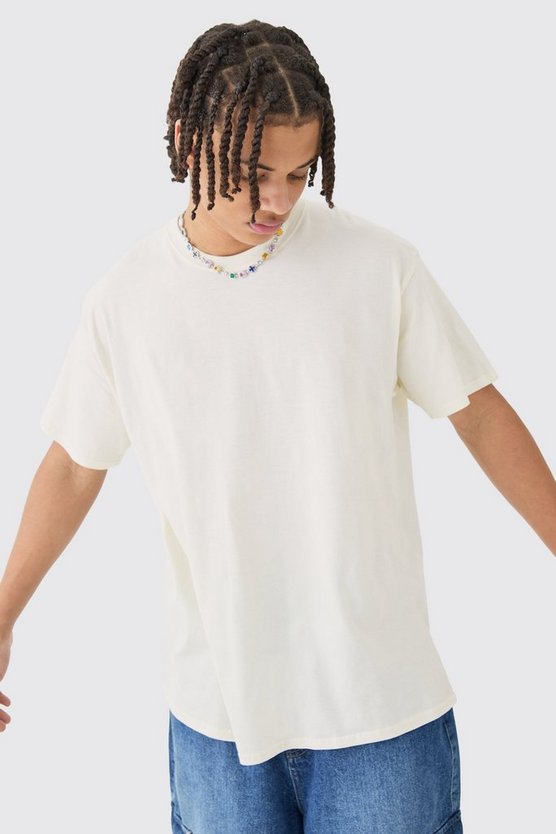 Oversize T-Shirt mit lizenziertem Honda Jt Racing Print