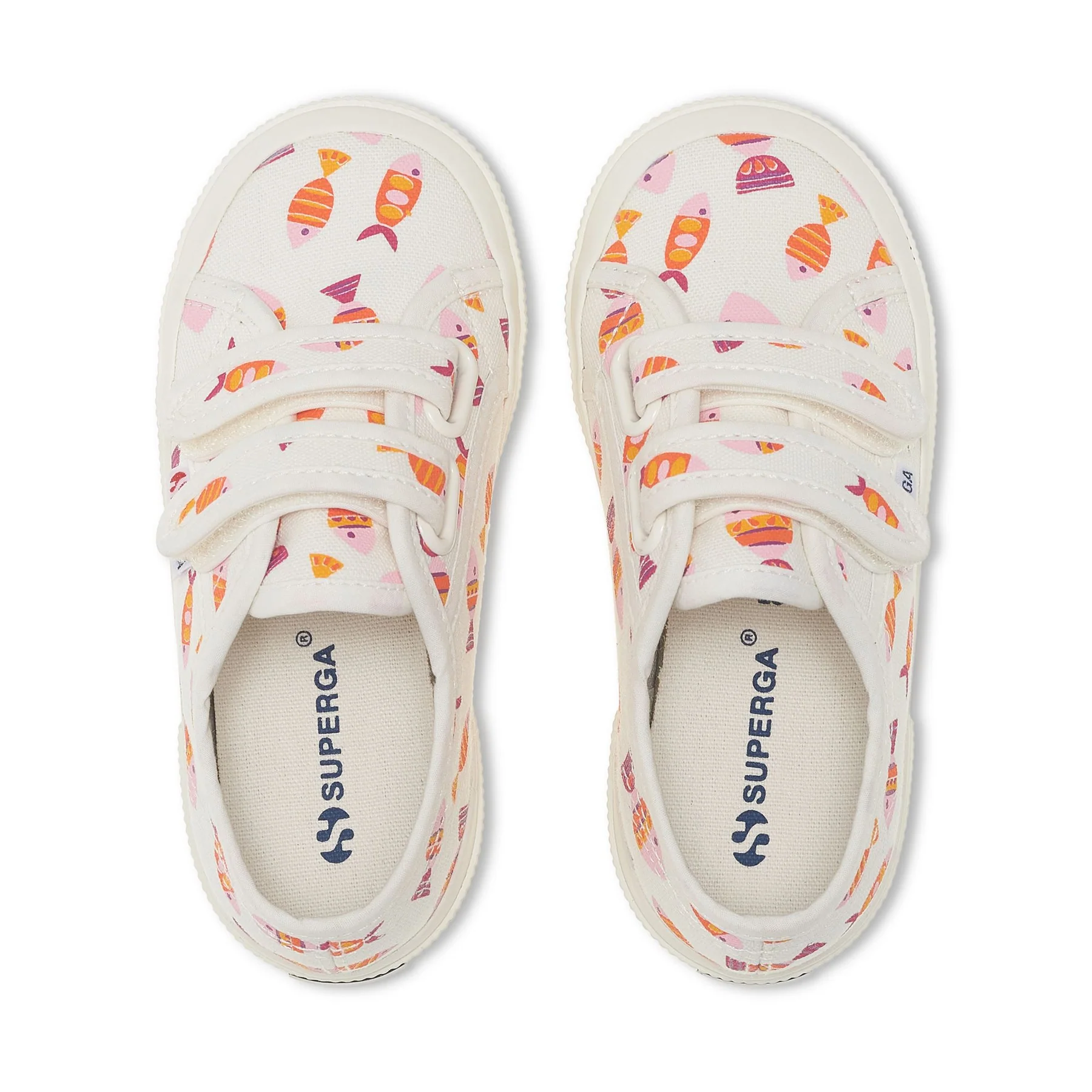 2750 KIDS STRAPS CANDY FISH-WHITE AVORIO CANDY FISH
