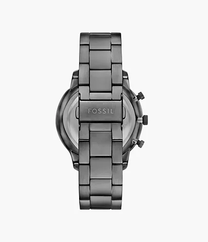 Fossil Uhr Neutra Chronograph Edelstahl rauchgrau