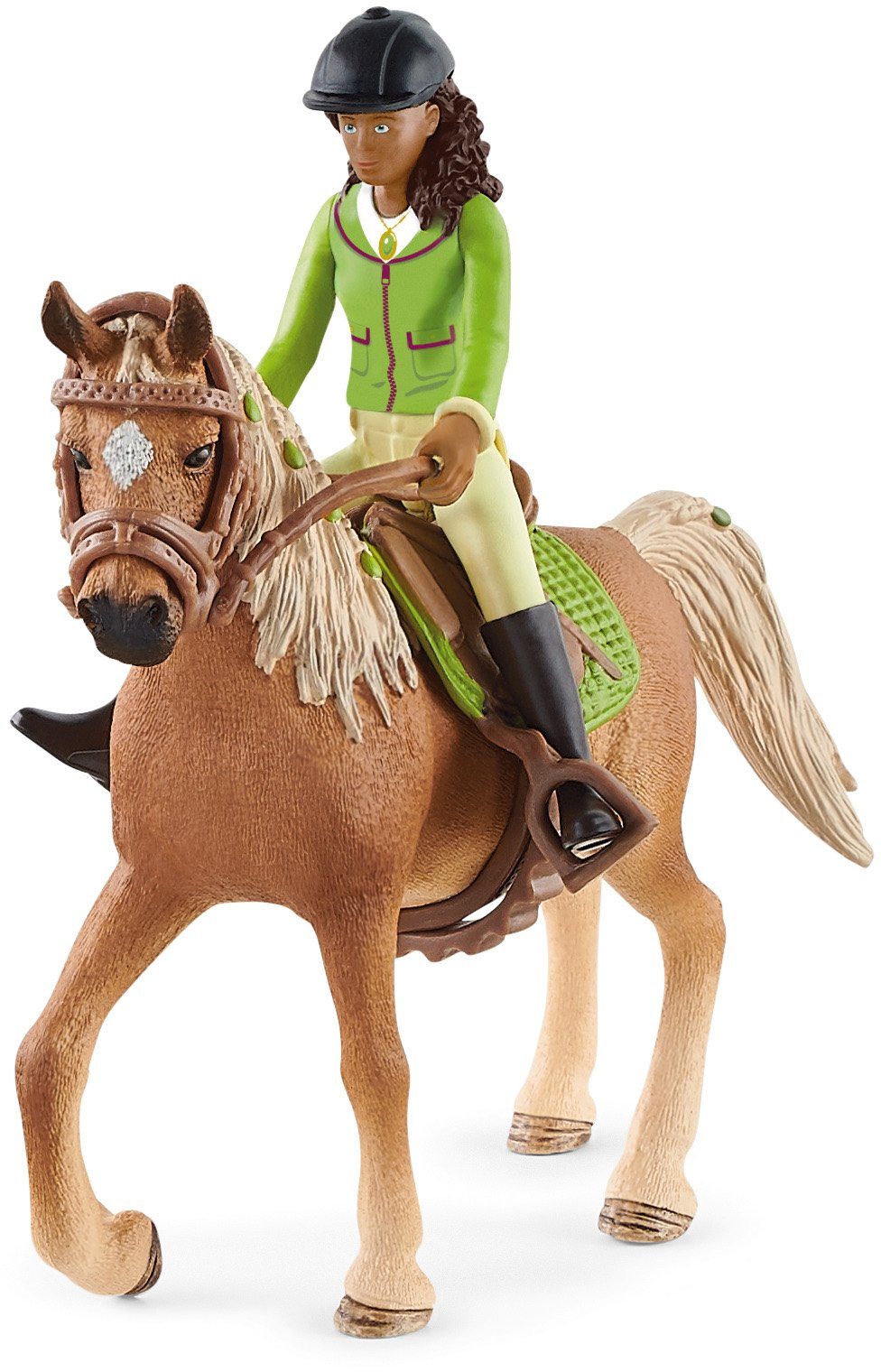 Schleich® Spielfigur HORSE CLUB, Sarah und Mystery (42542)