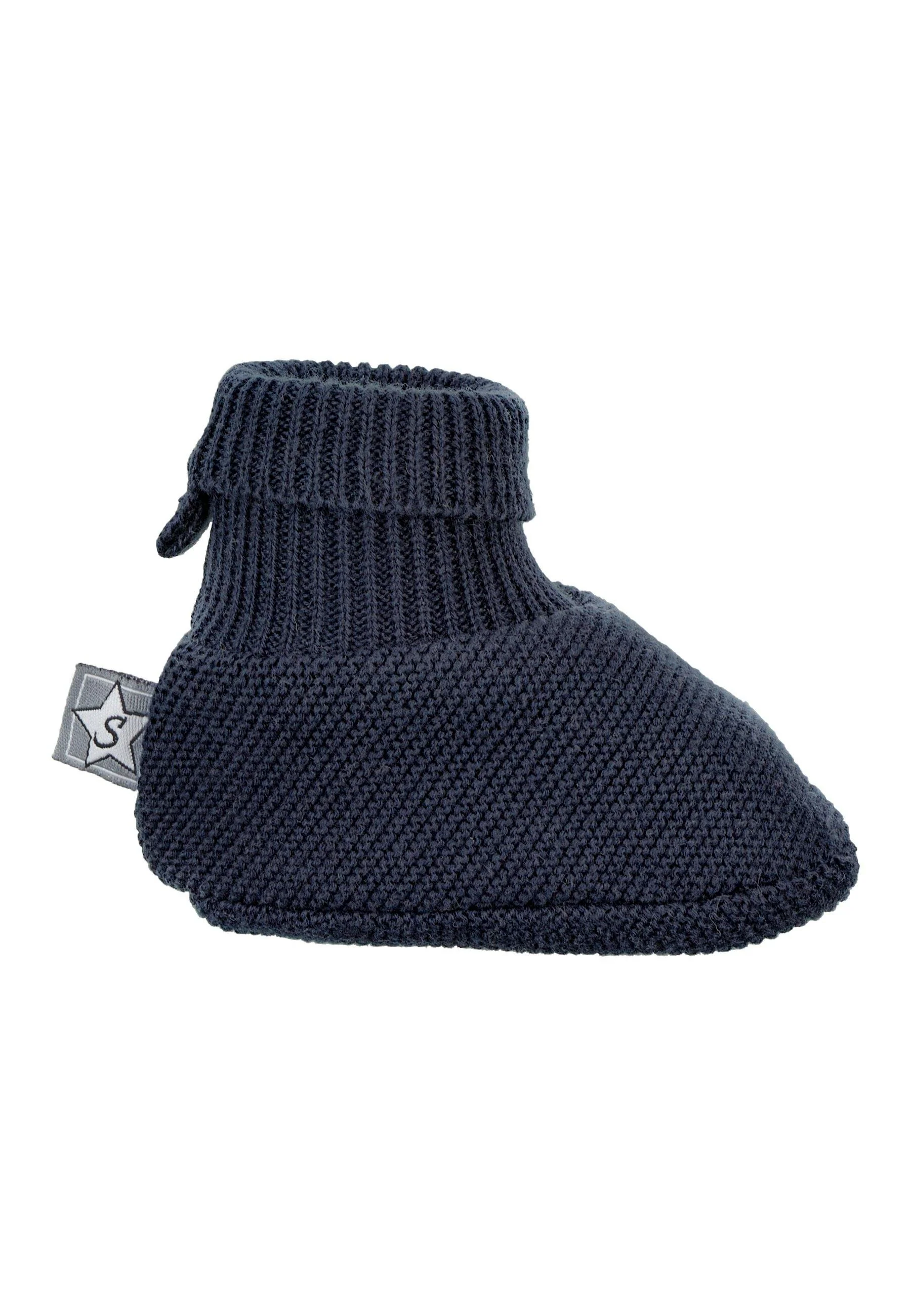 GOTS Strick-Schuh in Grün, Marine, Rosa oder Grau