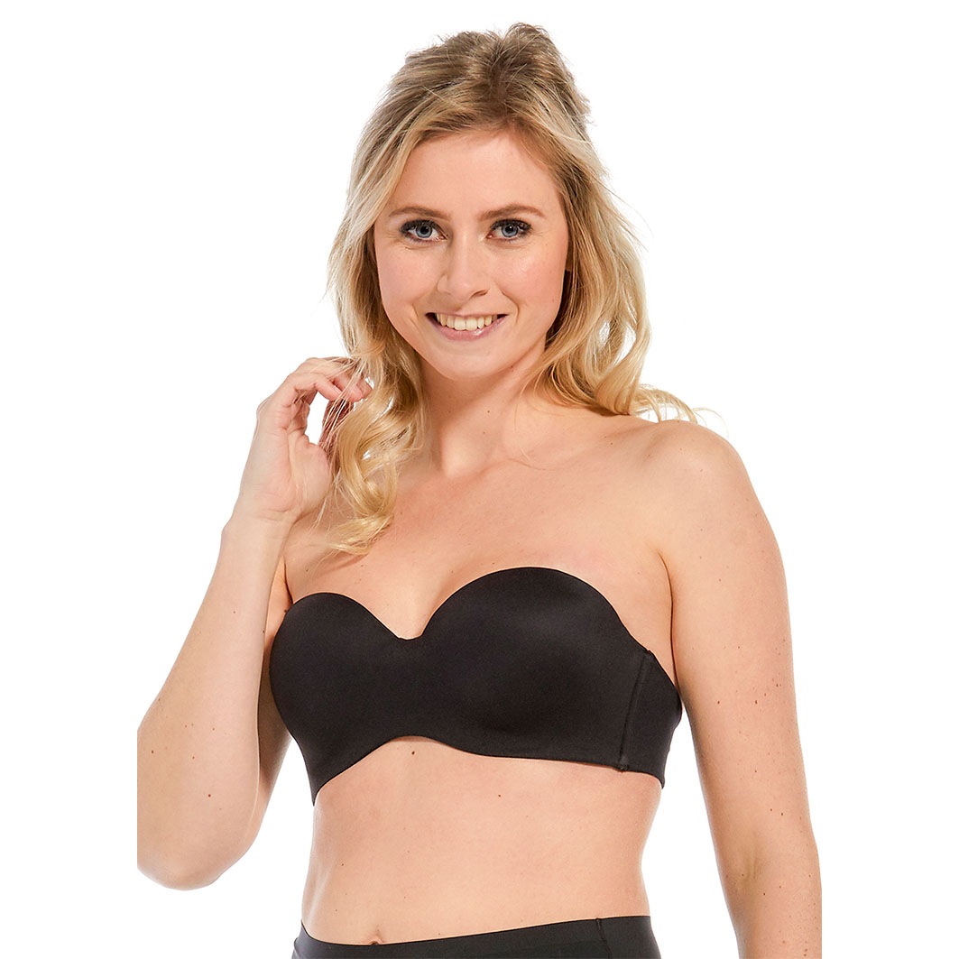 Luxury Strapless Bra Black