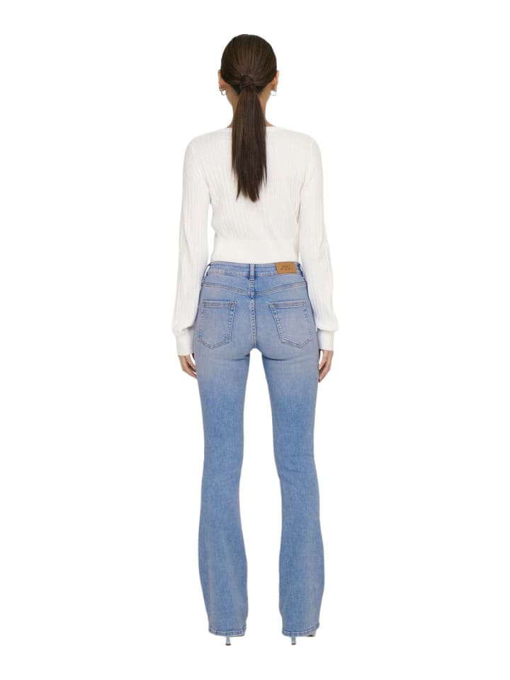 ONLY Jeans ONLBLUSH MID FLARED TAI198 flared in Blau günstig kaufen