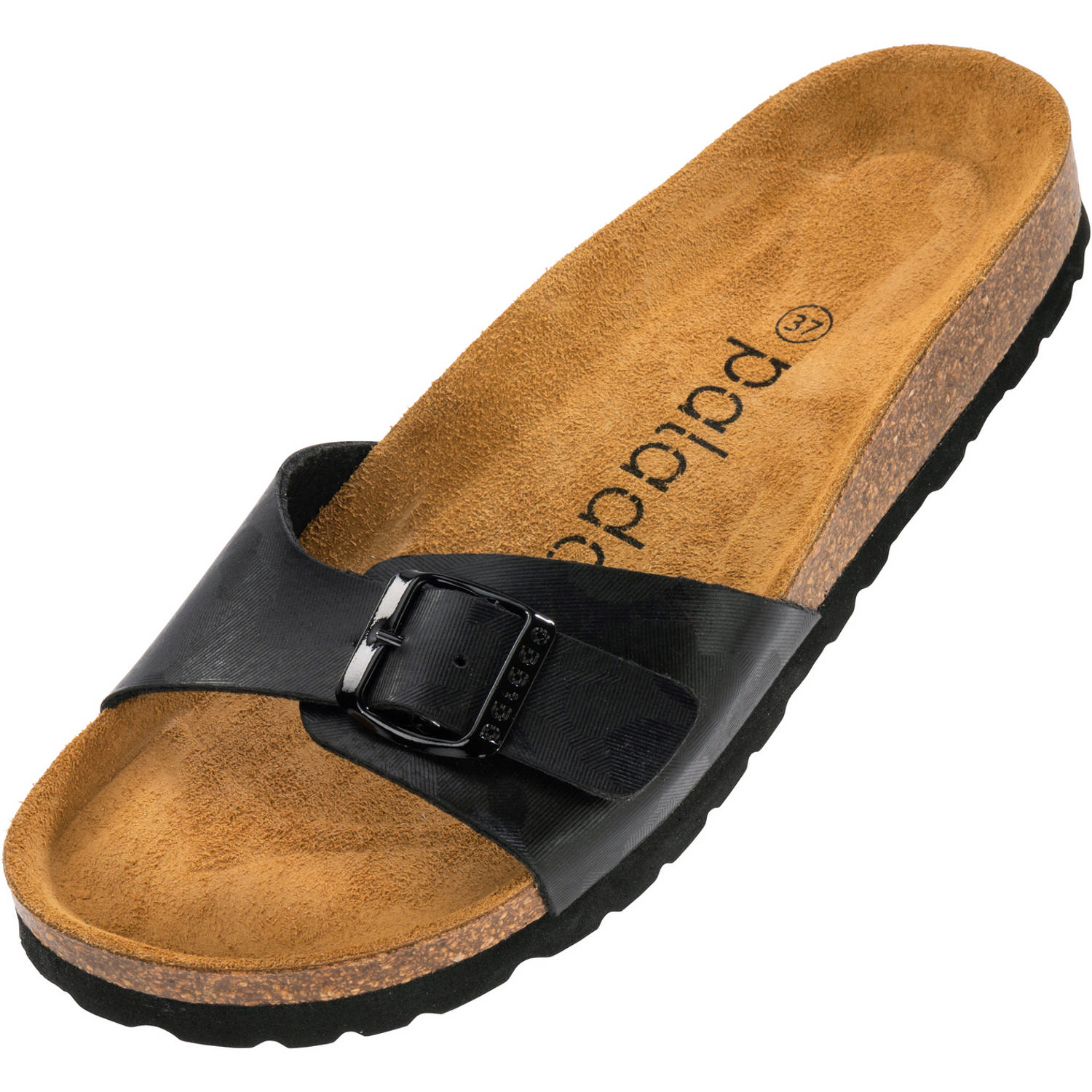 Palado Malta Metallic, Pantoletten, Damen, Metallic Caro Schwarz